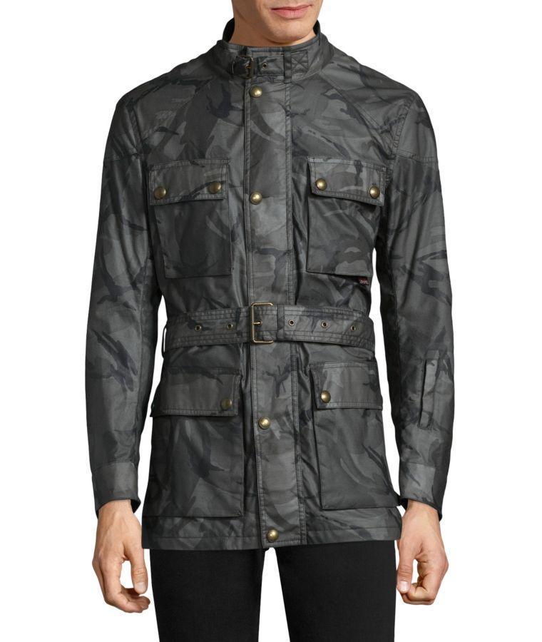 BELSTAFF Trailmaster Waxed Jacket Black