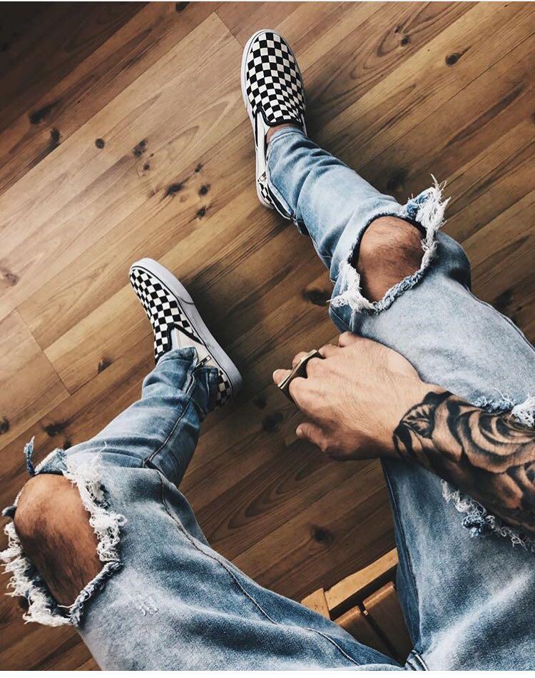 VANS Women's Classic Checkerboard Slip-on Sneaker In Black/off White, Women's At Urban Outfitters