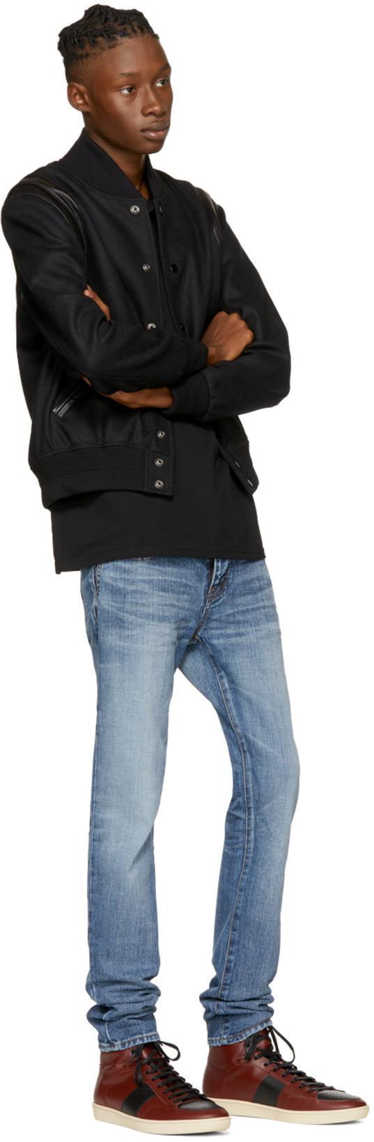 SAINT LAURENT Jackets In Black