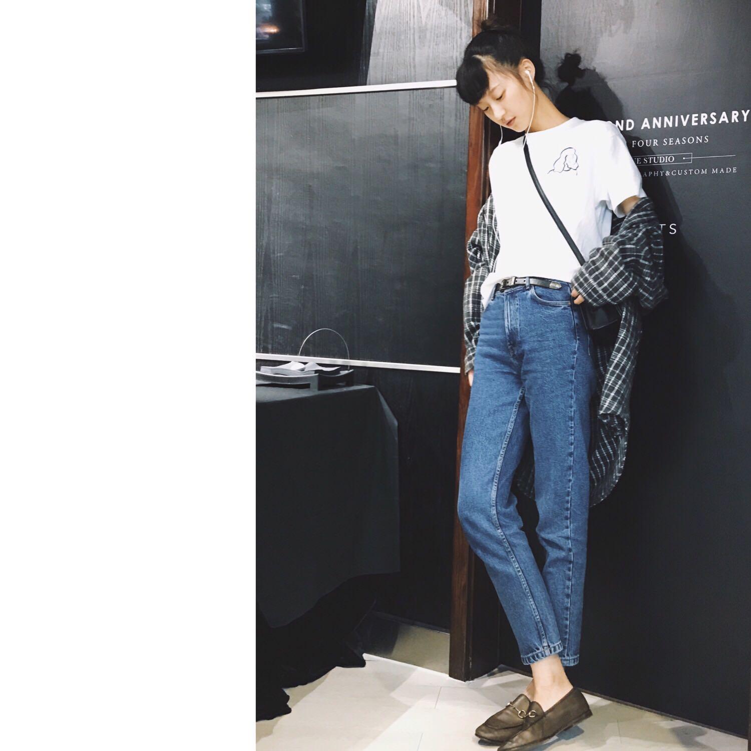 GUCCI Women Black Calf Leather Moc Stitching Signature Horsebit Detail Almond Toe Slip-on Style Bran