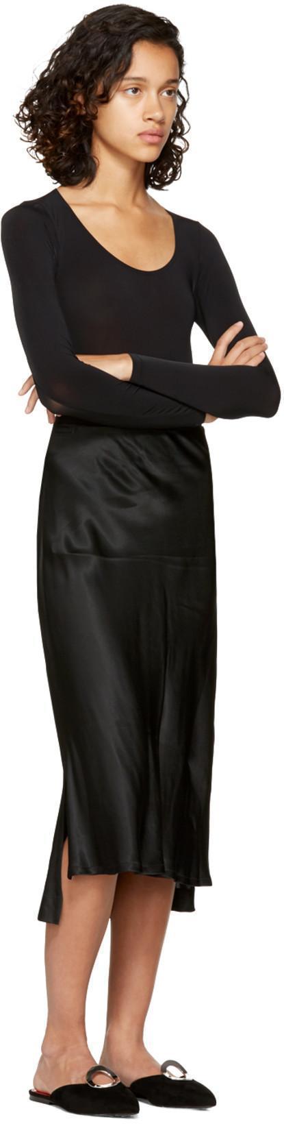 WOLFORD Buenos Aires Stretch-jersey Thong Bodysuit In Black