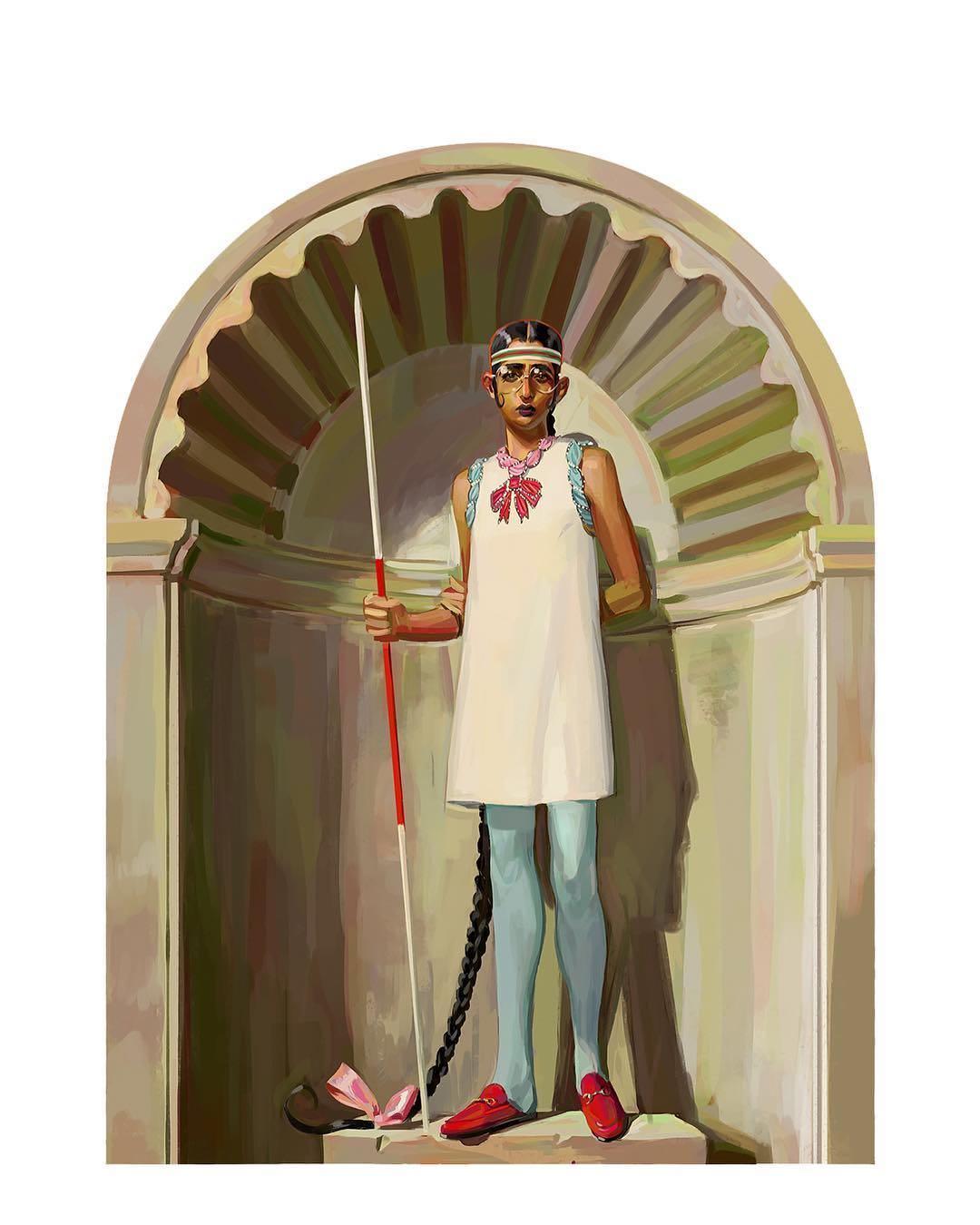 GUCCI Women Black Calf Leather Moc Stitching Signature Horsebit Detail Almond Toe Slip-on Style Bran