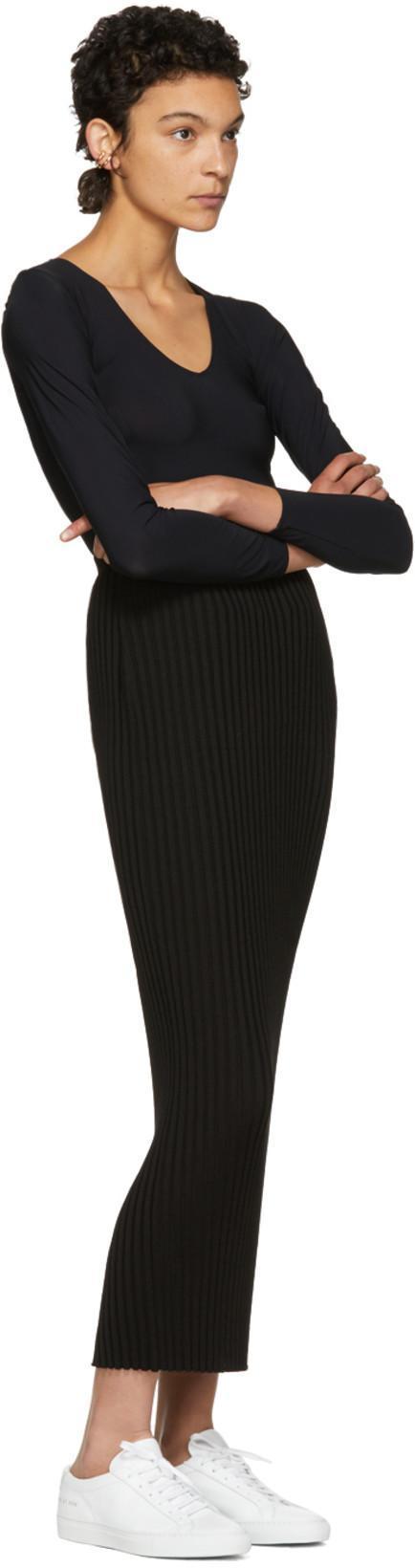 WOLFORD Buenos Aires Stretch-jersey Thong Bodysuit In Black