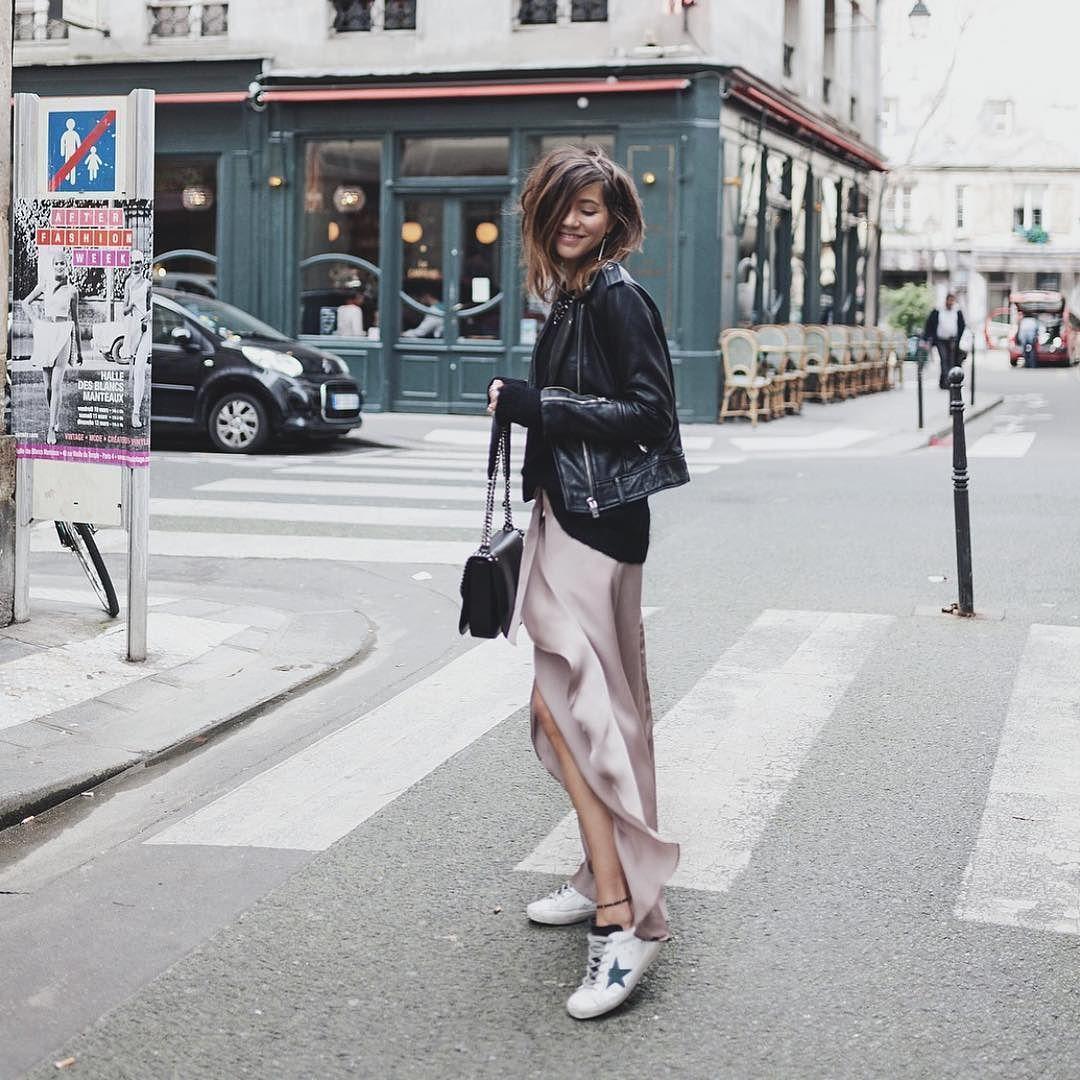 SAINT LAURENT Black Leather Motorcycle Biker Jacket