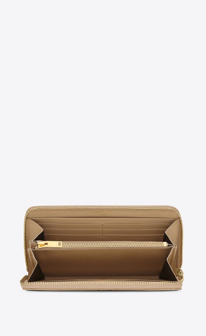 SAINT LAURENT Tribute Platform Sandals In Smooth Leather Beige In Neutral