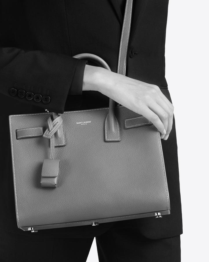 SAINT LAURENT Tribute Platform Sandals In Smooth Leather Beige In Neutral