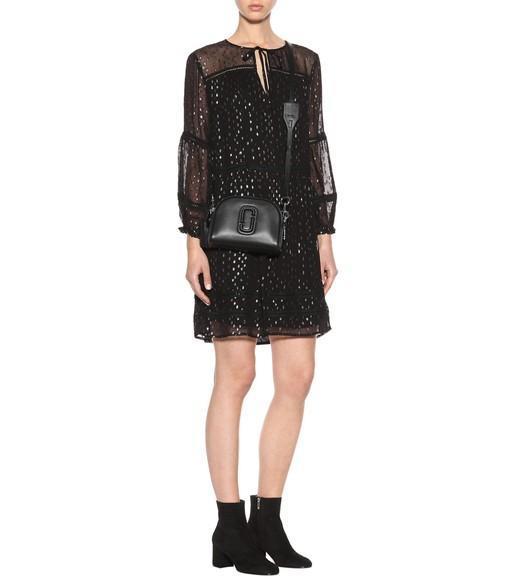 GIANVITO ROSSI Block Heel Ankle Boots With Suede Finish In Black