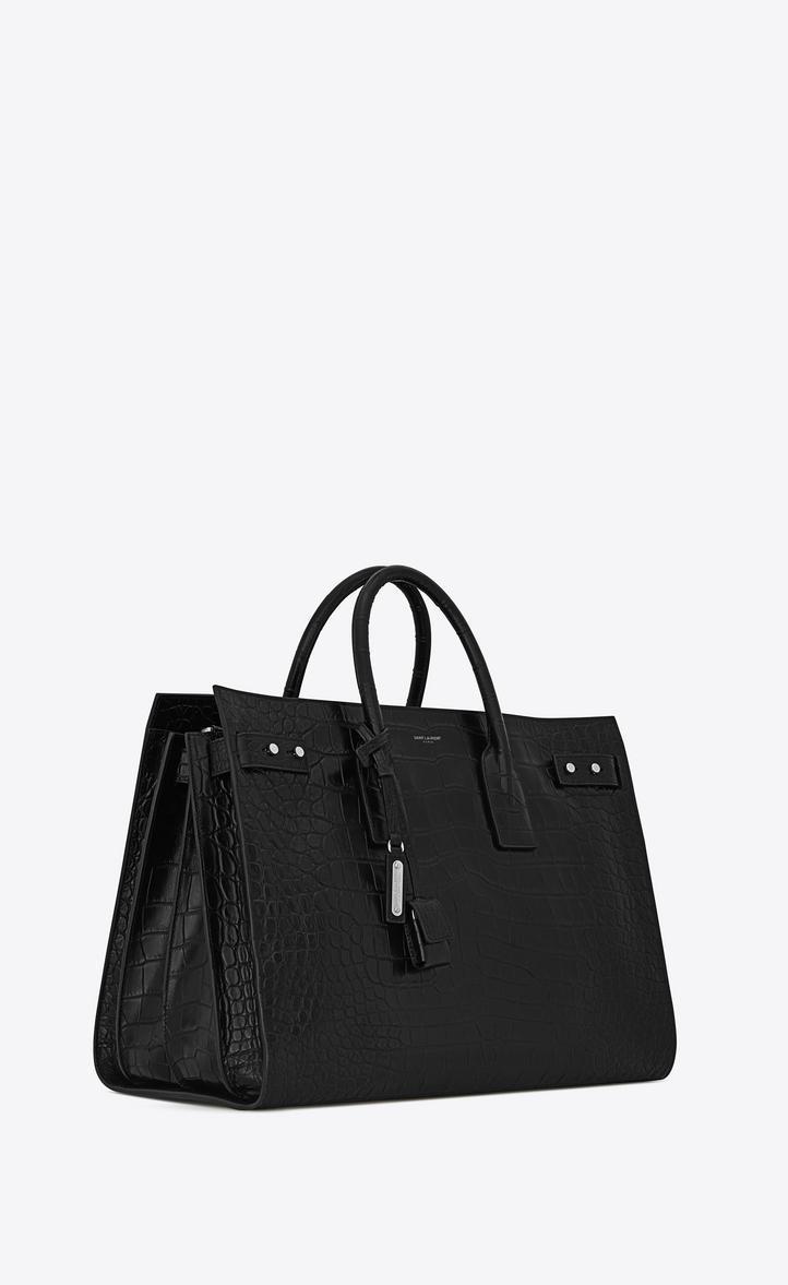 SAINT LAURENT Sac De Jour Large Tote In Black