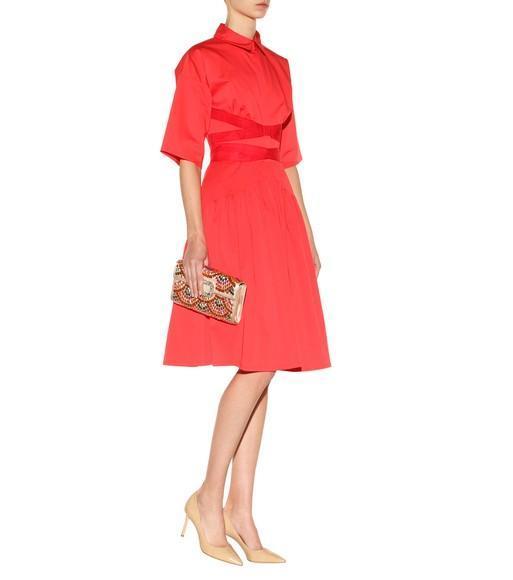 JIMMY CHOO Nude Romy 85 Patent Leather Pumps In Neutrals