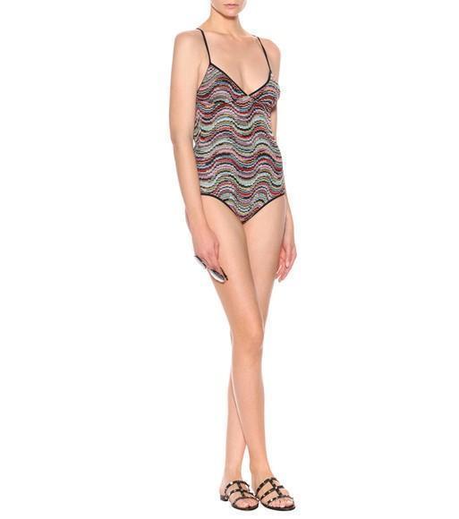 VALENTINO GARAVANI Black Calf Leather Bos Taurus Flat Sandals