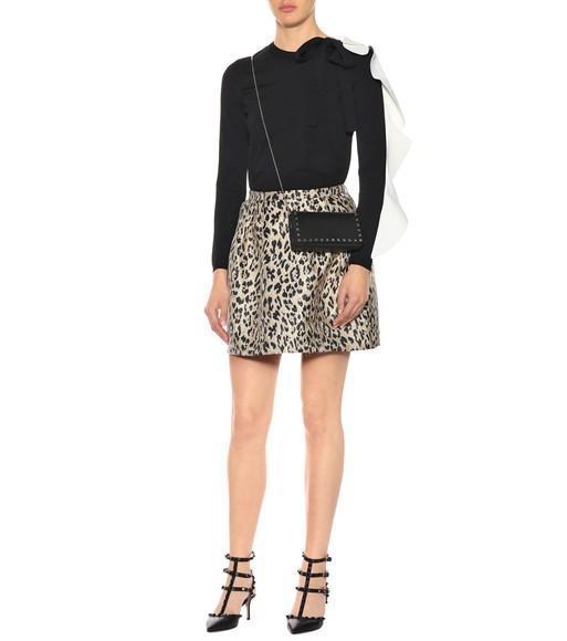 VALENTINO GARAVANI Patent Rockstud Pumps With Matching Straps And Studs 65 Mm Woman Black 41.5