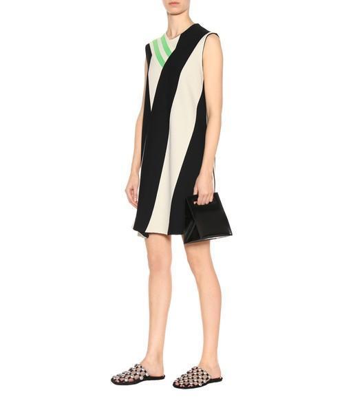 ALEXANDER WANG Amelia Studded Suede Slippers In Black