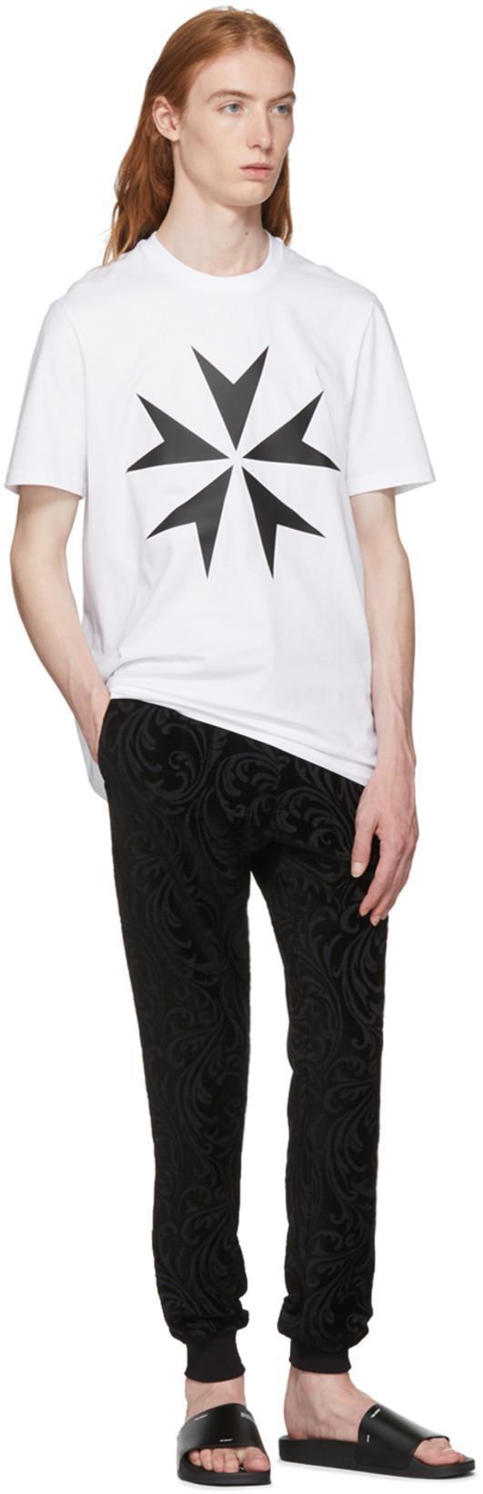 OFF-WHITE Rubber Slides For Left And Right In Black