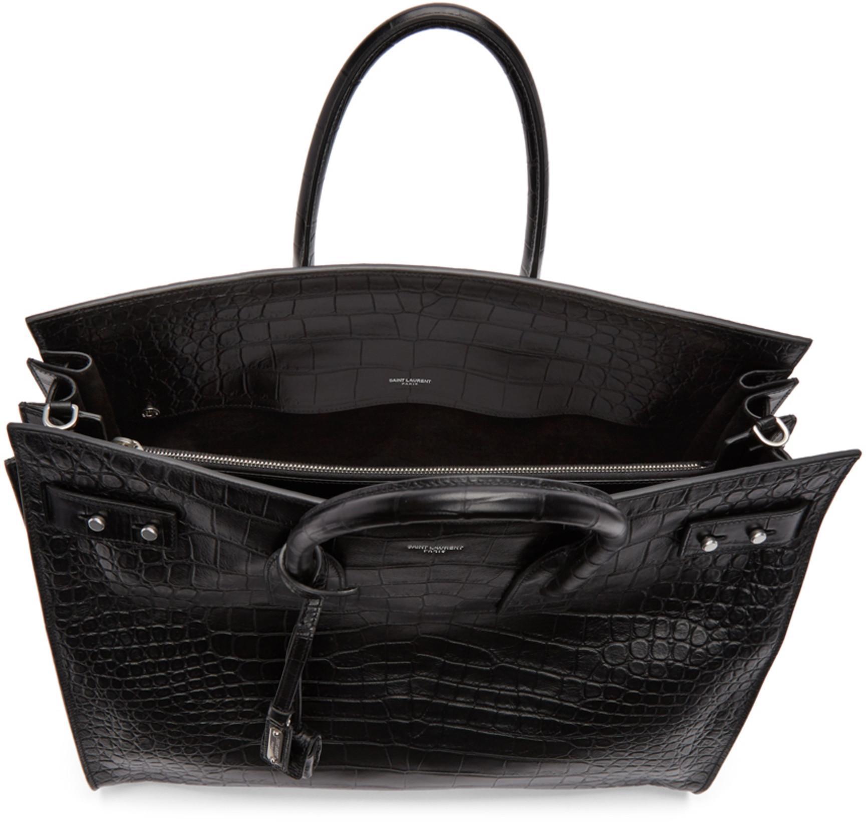 SAINT LAURENT Sac De Jour Large Tote In Black
