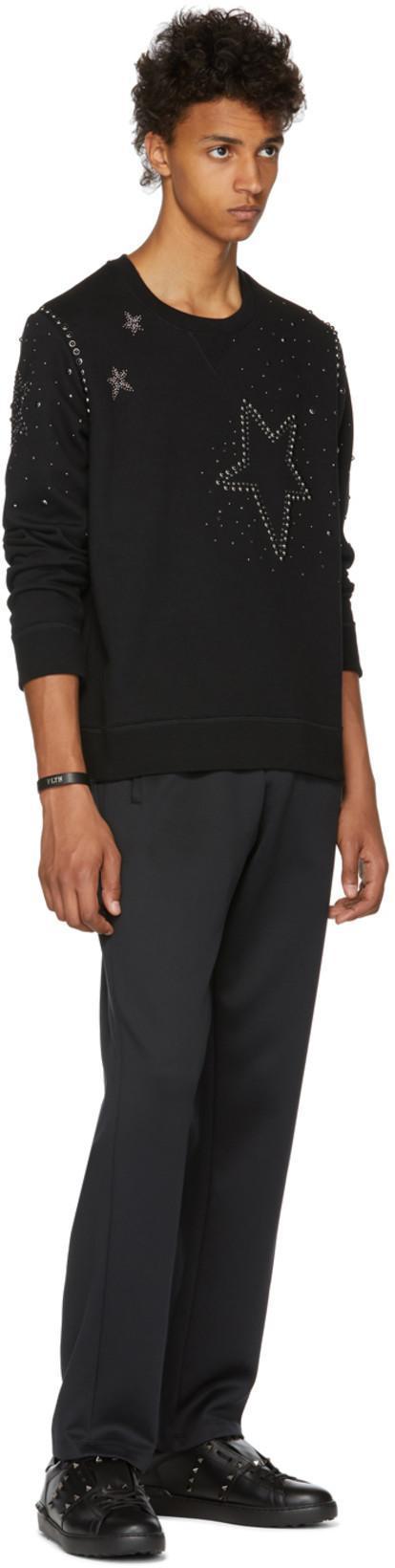 VALENTINO GARAVANI Rockstud Sneakers In Black