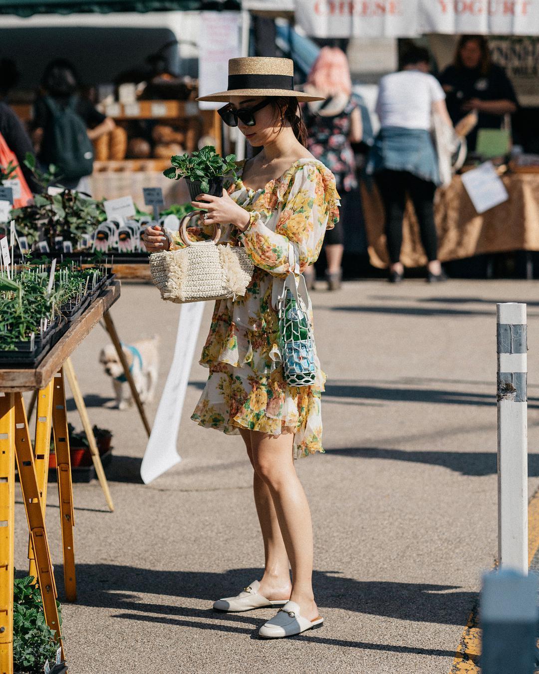 GUCCI Princetown Loafer Mule In White Leather