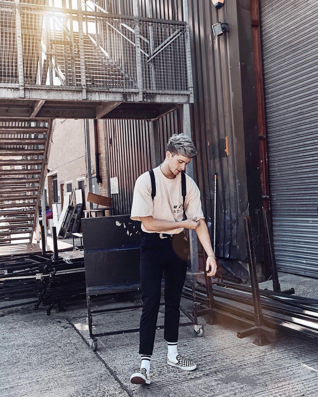 VANS Women's Classic Checkerboard Slip-on Sneaker In Black/off White, Women's At Urban Outfitters