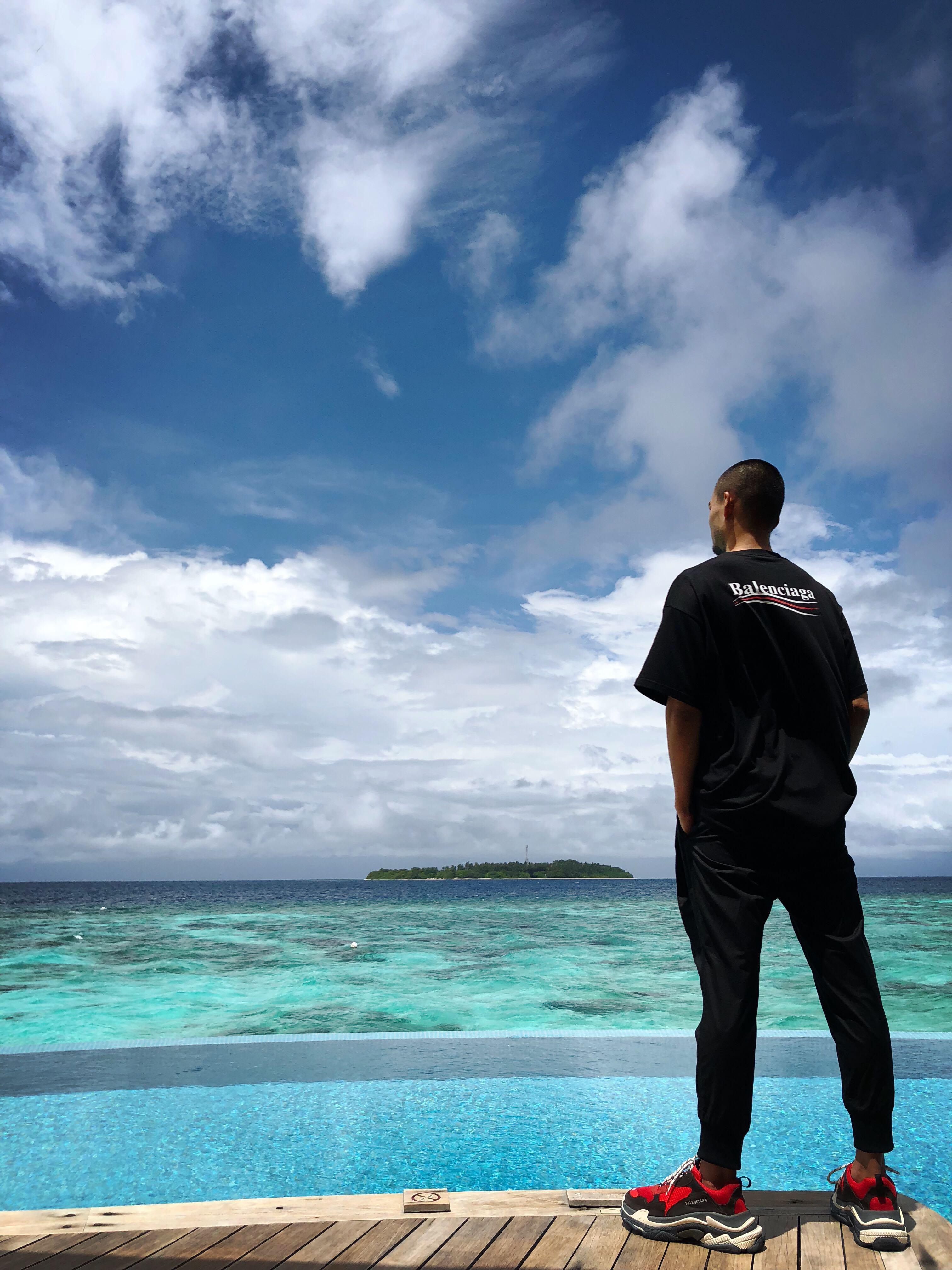BALENCIAGA Oversized Logo-print Cotton-jersey T-shirt In Black White
