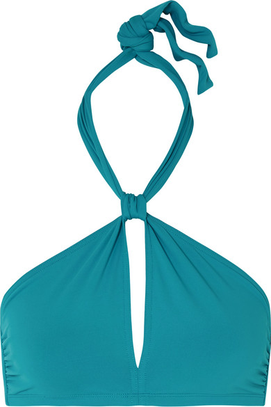 FRAME Le Grand Garcon Frayed Denim Shorts In Film Noir