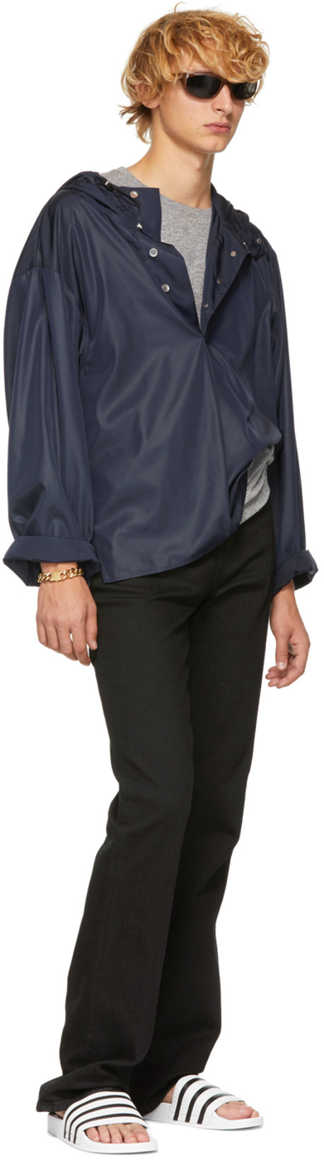 ADIDAS ORIGINALS Island Club Adilette 22 Ribbed Slides In White