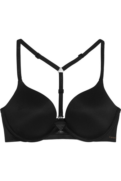 CALVIN KLEIN UNDERWEAR Calvin Klein Lightly Lined Perfect Coverage Bra In Black