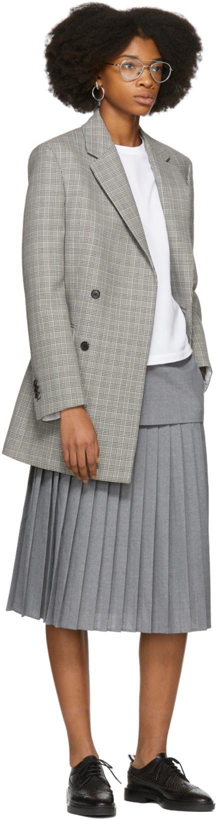 THOM BROWNE Relaxed-fit Cotton T-shirt In White