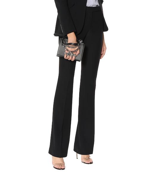 ALEXANDER MCQUEEN Upside-down Lapel Jacket In Black