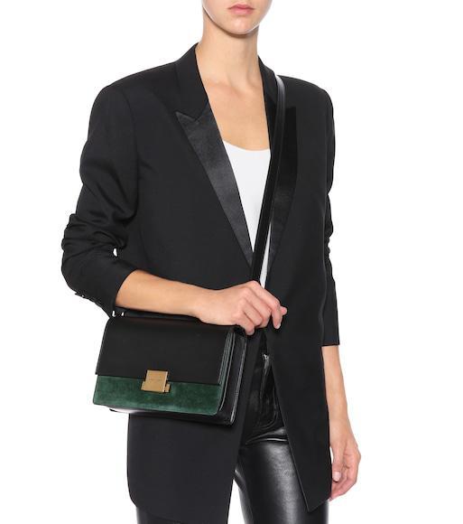 SAINT LAURENT Brown Opyum 110 Leather Sandals