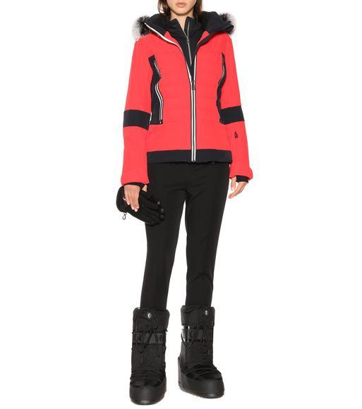 MOON BOOT Icon Suede-trimmed Quilted Shell Snow Boots In Black