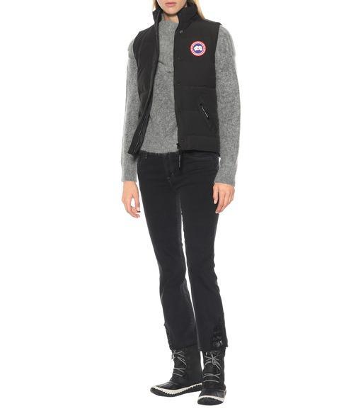 CANADA GOOSE Black Nylon Freestyle Vest
