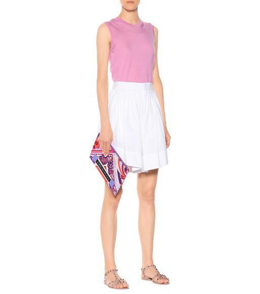 VALENTINO GARAVANI Rockstud Rubber Sandals In Poudre Color In Beige