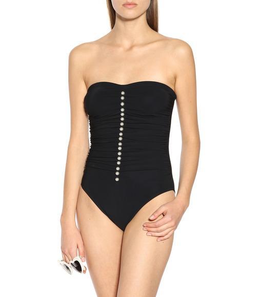 SAINT LAURENT Loulou Heart-shaped Acetate Sunglasses In White