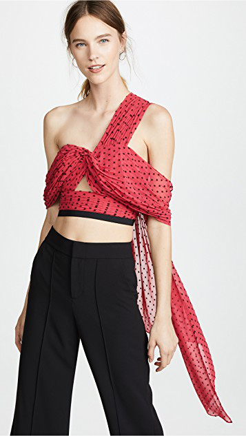 ALICE AND OLIVIA Women's Eloise Pleated Pants In Black