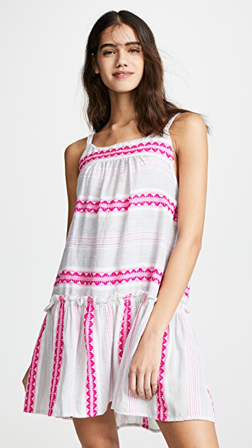 SAM EDELMAN Bay' Leather Slide Sandals In White