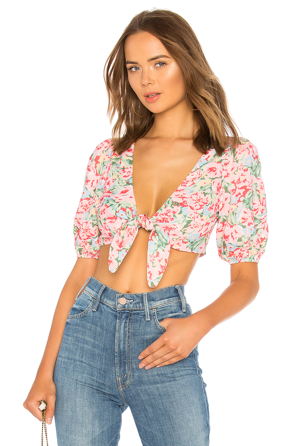 MOTHER 'the Insider' Crop Step Fray Jeans In Shake Well