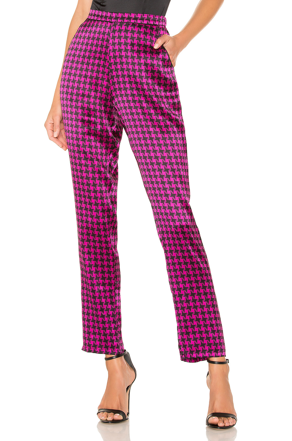 FLEUR DU MAL Mesh-paneled Stretch-silk Satin Bodysuit In Black