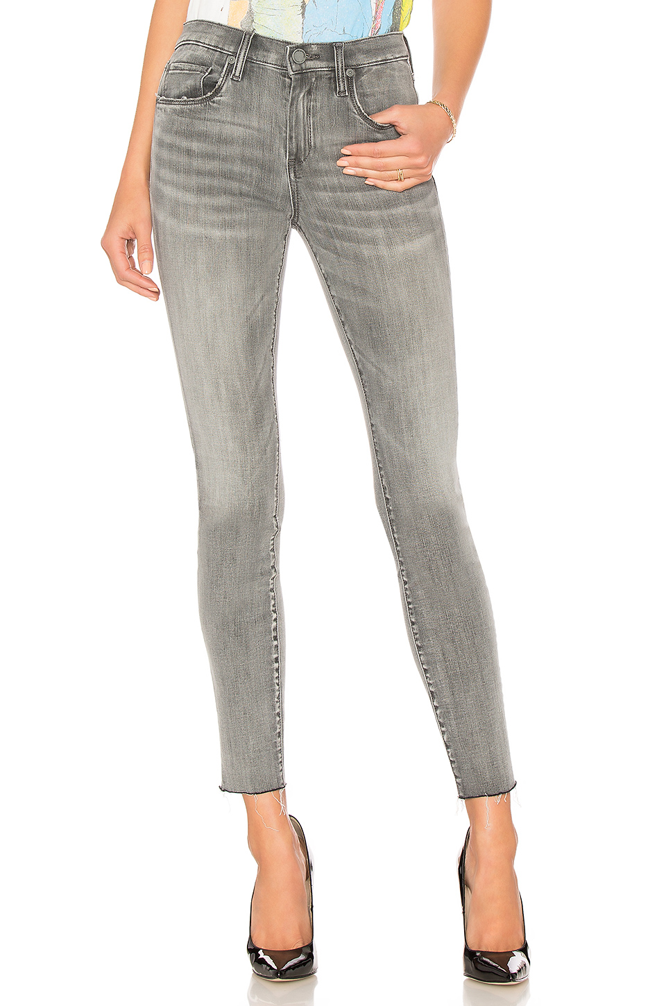 B-LOW THE BELT Milla Belt In Black & Silver