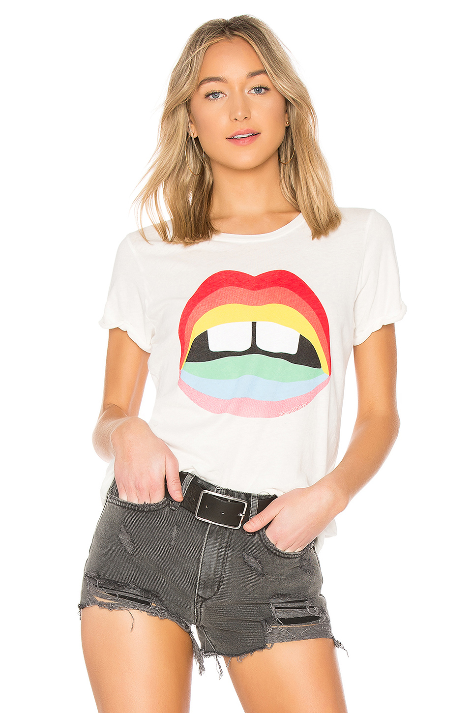 B-LOW THE BELT Milla Belt In Black & Silver