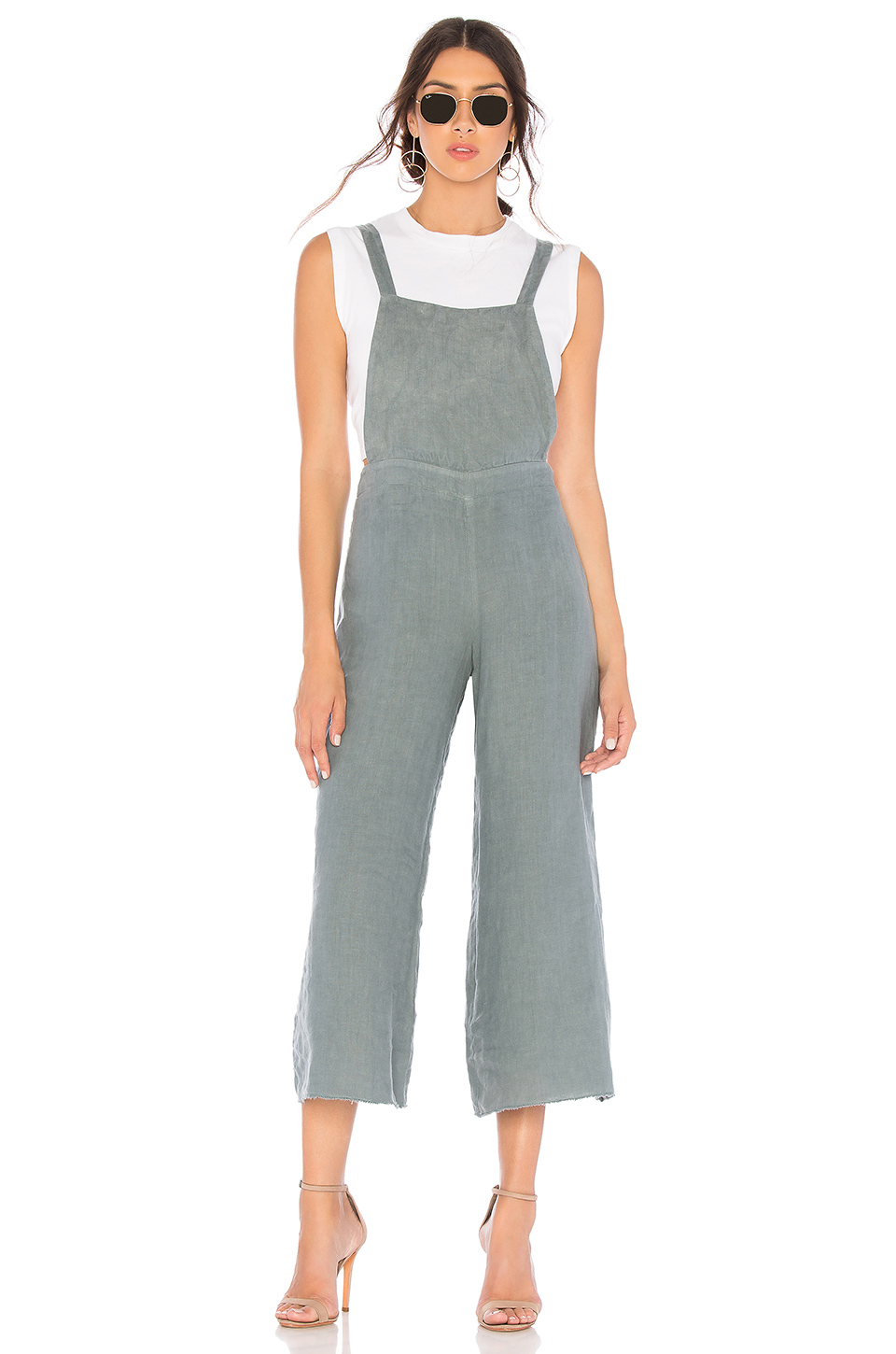 RAY BAN Ray-ban Ray-ban Polarized Hexagonal Rb3548n-001-5851-21 Gold Geometric Sunglasses In Green