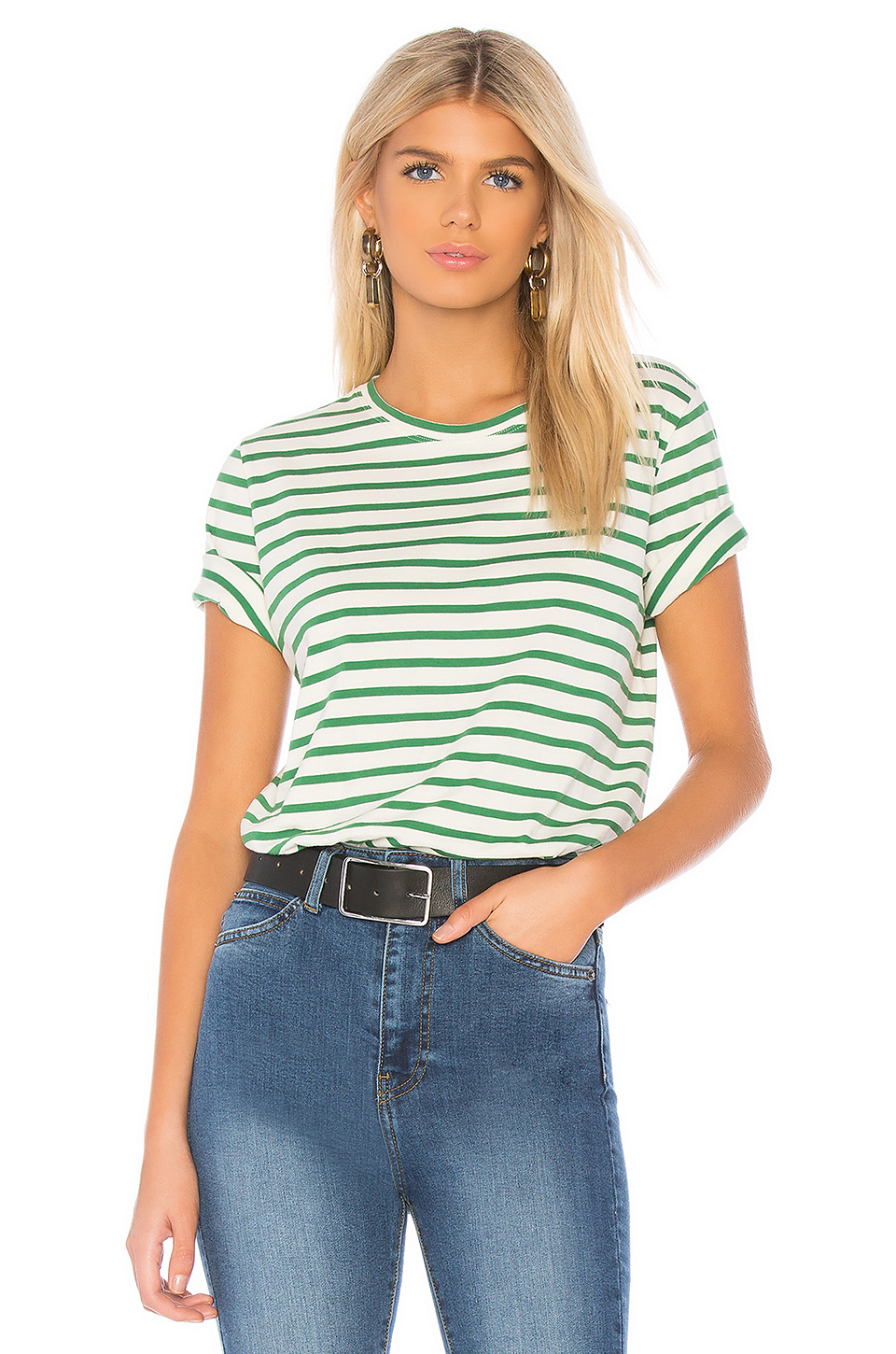 B-LOW THE BELT Milla Belt In Black & Silver