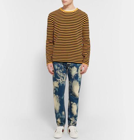 GUCCI Women Ace Leather Sneakers In Multi