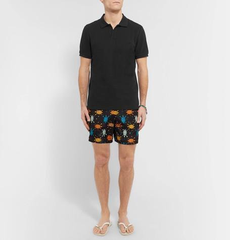 GUCCI Pantoletten Mit Webdetail In Black