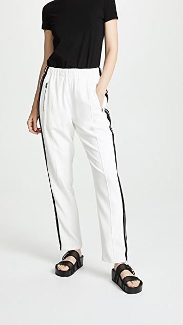 L'AGENCE Ressi Crew Neck T-shirt In Black