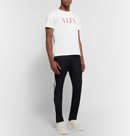 VALENTINO Vltn Cotton T-shirt In White