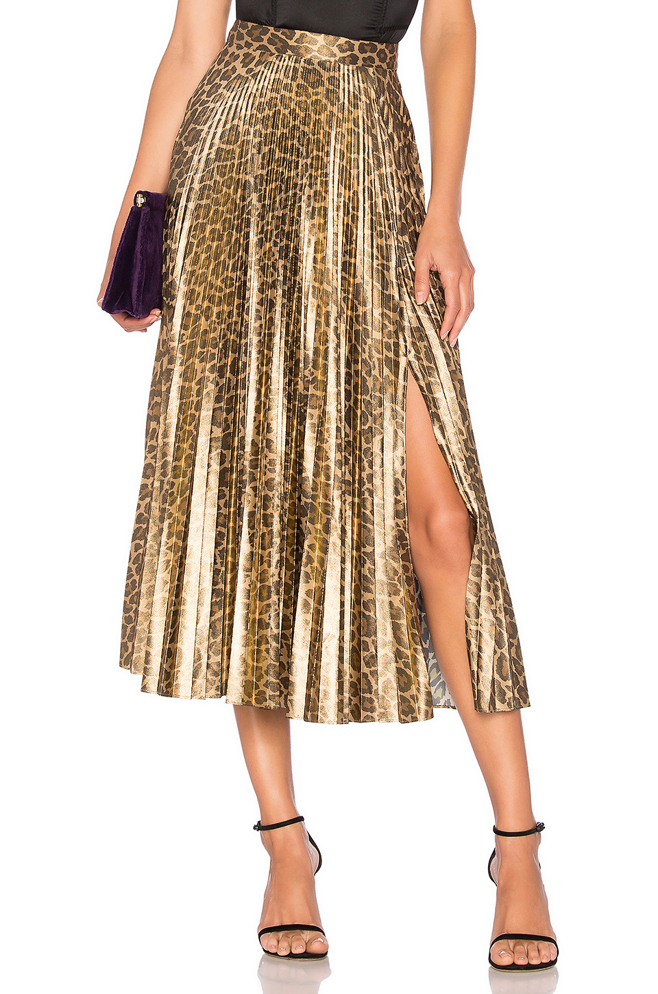 FLEUR DU MAL Mesh-paneled Stretch-silk Satin Bodysuit In Black