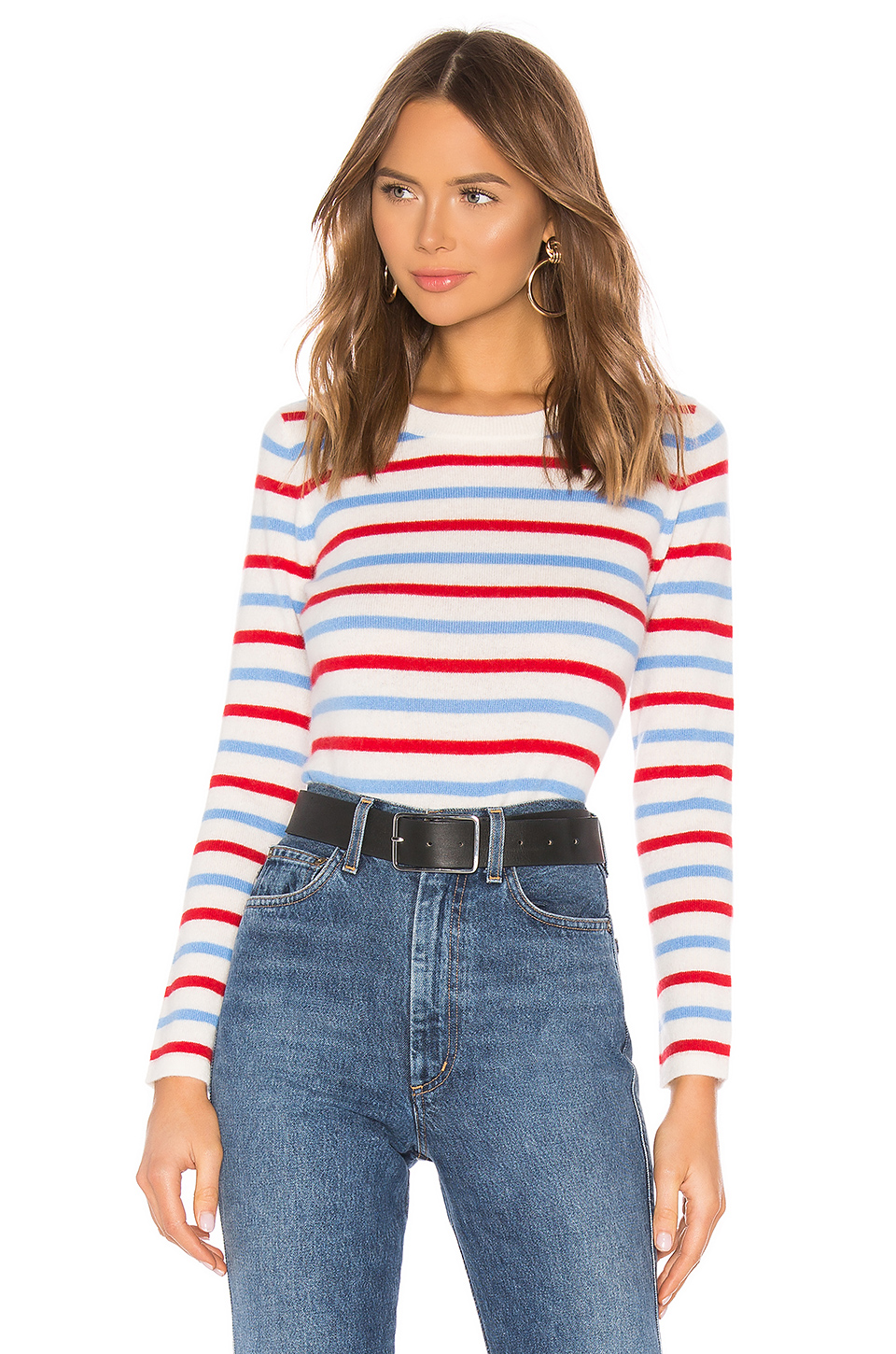 B-LOW THE BELT Milla Belt In Black & Silver