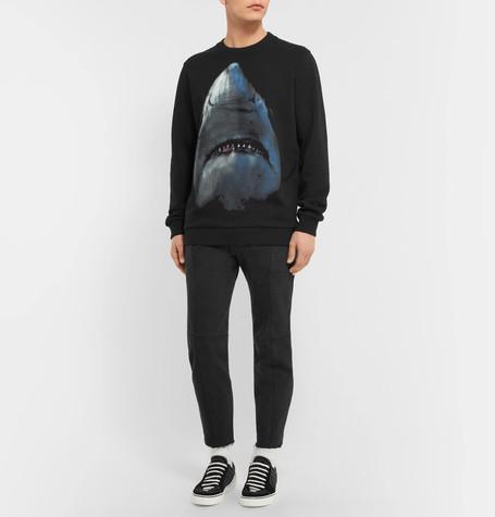 MONTBLANC Tweed-effect Reversible Belt In Black