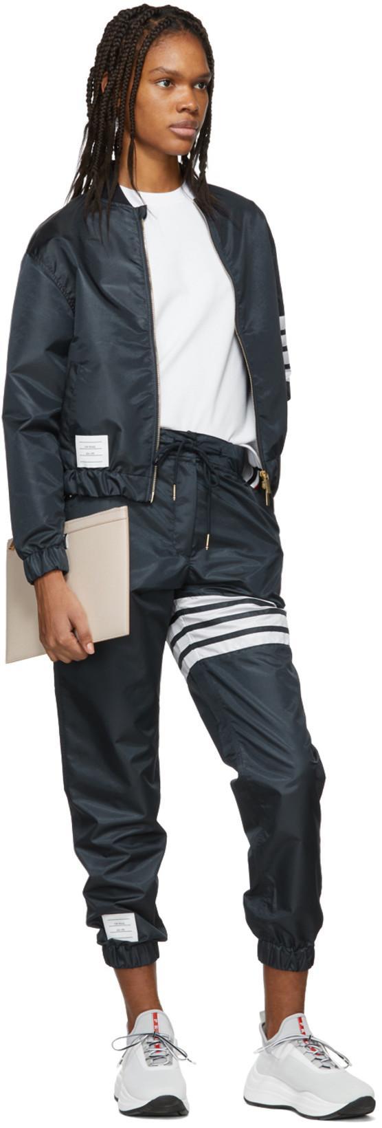 THOM BROWNE Relaxed-fit Cotton T-shirt In White