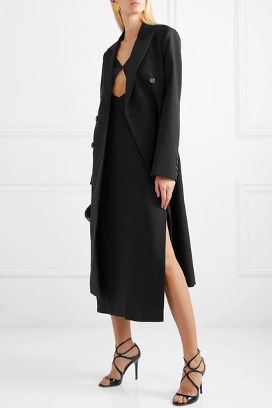 JIMMY CHOO Azia Strappy Square Toe Sandals In Black