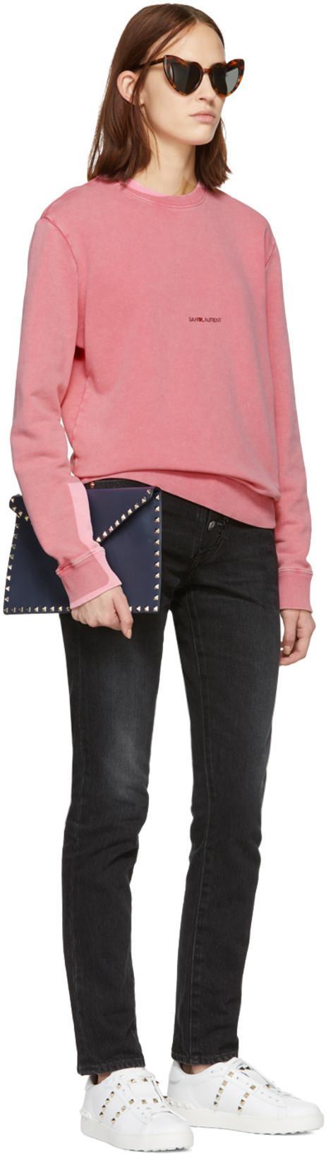 VALENTINO GARAVANI White Rockstud-embellished Low-top Sneakers